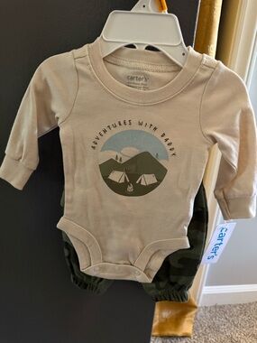Carter's Set Long-Sleeve Newborn NWT
